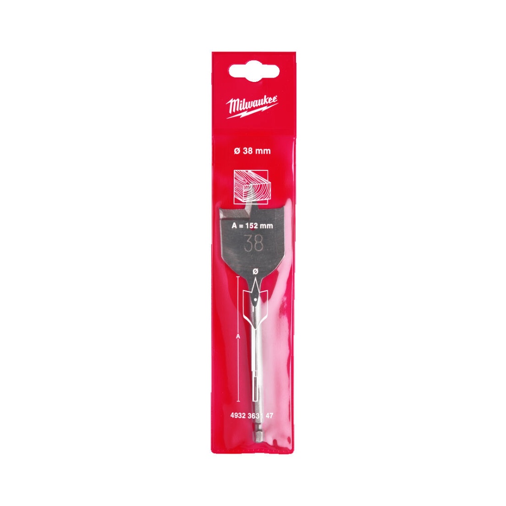 ΞΥΛΟΤΡΥΠΑΝΟ ΦΤΕΡΟΥ 38x152MM MILWAUKEE 4932363147